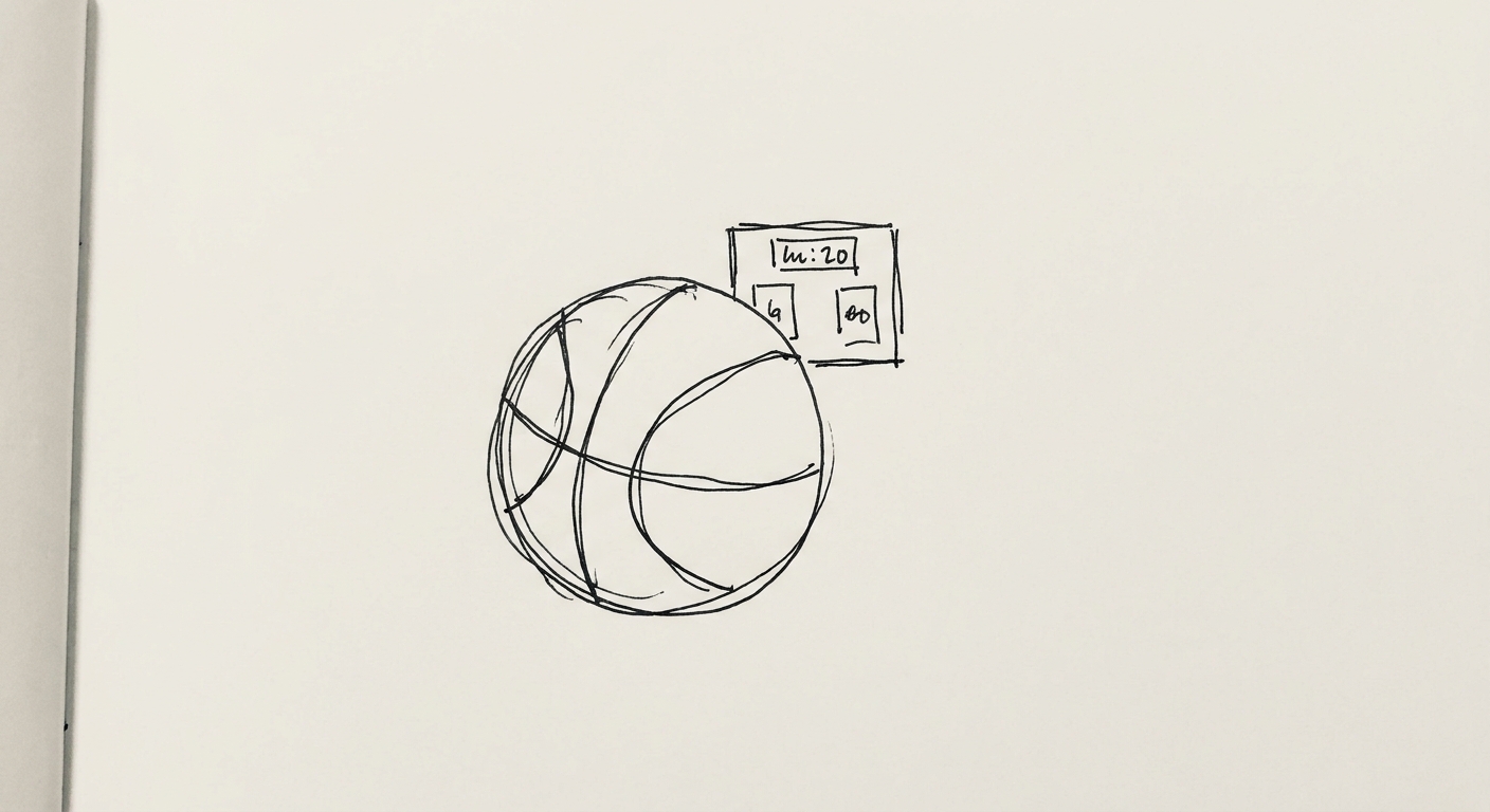 A new type of basketball scoreboard